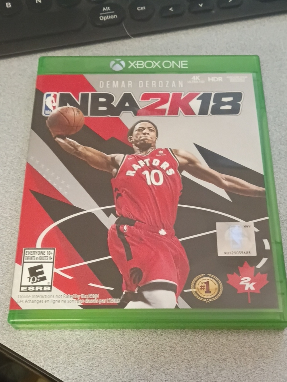 NBA 2K18 Xbox One Game - CIB Complete